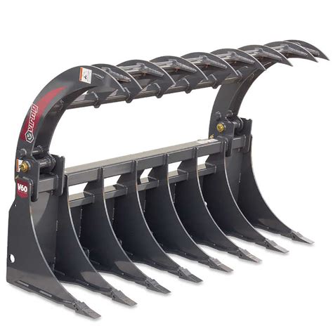 virnig skid steer attachments|grapple attachment for skid steer.